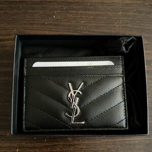 Saint Laurent Cassandre Matelasse Card Case
